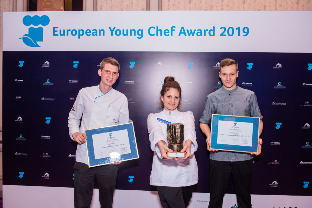 European Young Chef Award 2019_Eirini Giorgoudiou - Jure Dretnik - Han Kjellsson