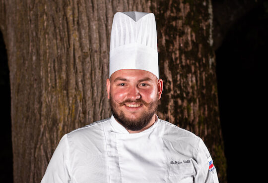 Boštjan Volk to fly the flag of Slovenian gastronomy at the EYCA 2023
